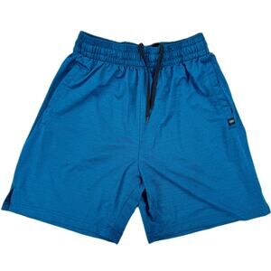 Leg3nd On the Move Men's Athletic Training Gym Shorts Medium Blue